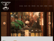 Tablet Screenshot of oconnells.se